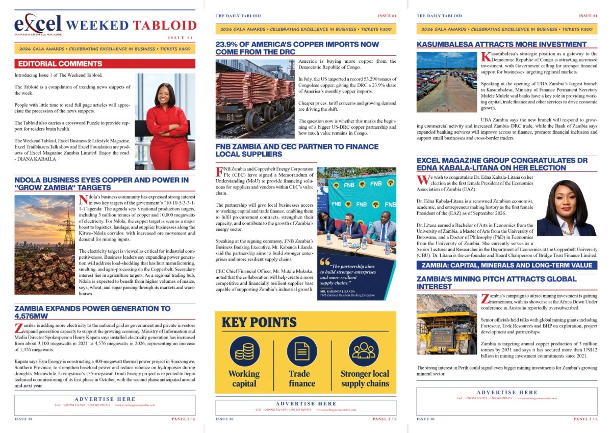 Weekly Tabloid Issue 1